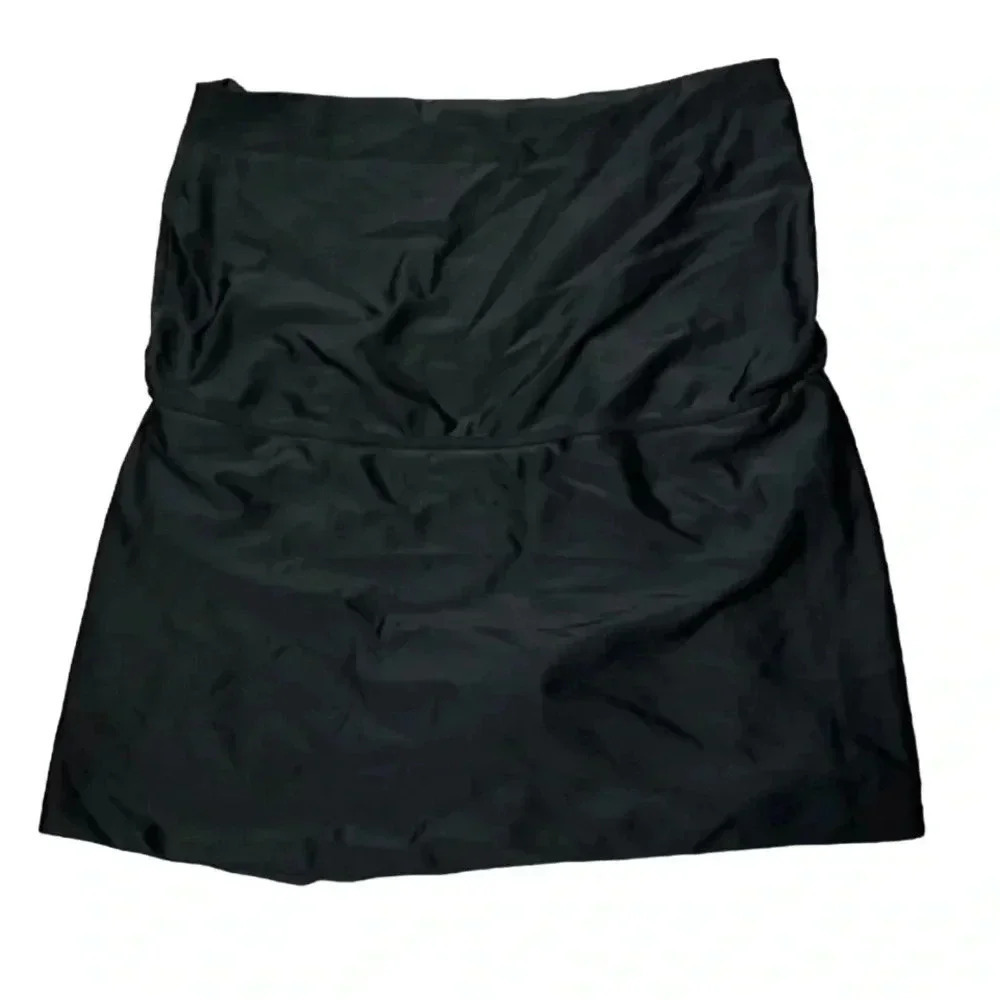 Mermaid Maternity Swim Skirt with Briefs, Size XL,‎ Black, Like New